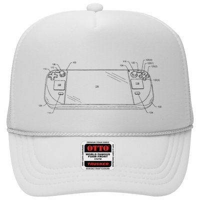 Handheld Deck Gamer Steam Trucker Hat
