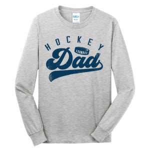 Hockey Dad Gifts Daddy Father's Day Tall Long Sleeve T-Shirt