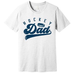 Hockey Dad Gifts Daddy Father's Day Premium T-Shirt