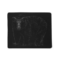 Hand Drawn Grizzly Bear Mousepad