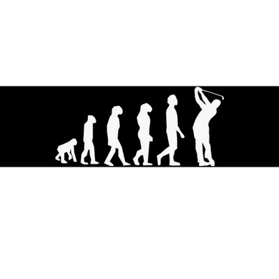 Human Disc Golf Evolution Retro Frisbee Golfer Disc Golfing Bumper Sticker