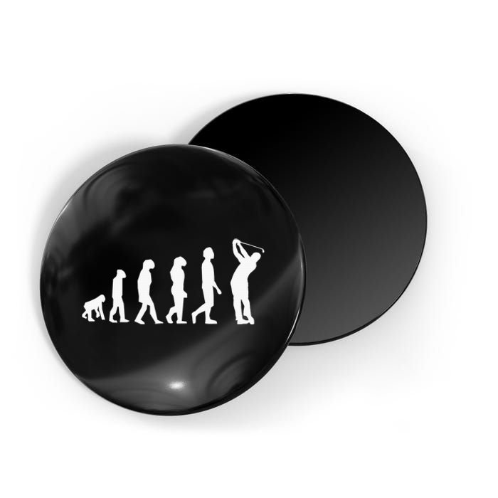 Human Disc Golf Evolution Retro Frisbee Golfer Disc Golfing Magnet