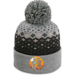 Halloween Disc Golf Disc Golfer Women The Baniff Cuffed Pom Beanie