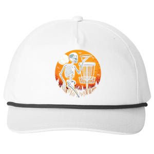 Halloween Disc Golf Disc Golfer Women Snapback Five-Panel Rope Hat