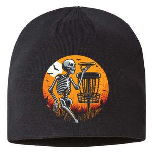 Halloween Disc Golf Disc Golfer Women Sustainable Beanie