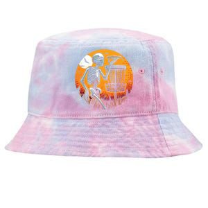 Halloween Disc Golf Disc Golfer Women Tie-Dyed Bucket Hat