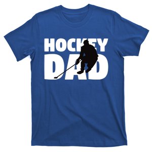 Hockey Dad Gift Hockey Silhouette Gift Father Cool Gift T-Shirt