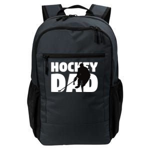 Hockey Dad Gift Hockey Silhouette Gift Father Cool Gift Daily Commute Backpack