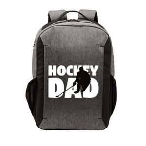 Hockey Dad Gift Hockey Silhouette Gift Father Cool Gift Vector Backpack