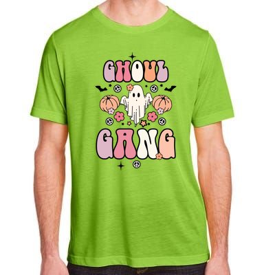 Halloween Day Ghoul Gang Ghost Retro Halloween Adult ChromaSoft Performance T-Shirt