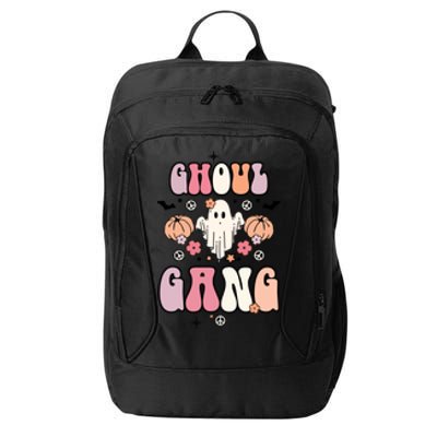 Halloween Day Ghoul Gang Ghost Retro Halloween City Backpack