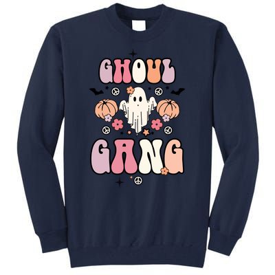 Halloween Day Ghoul Gang Ghost Retro Halloween Tall Sweatshirt