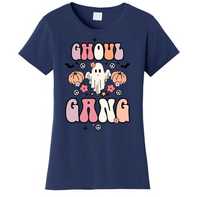 Halloween Day Ghoul Gang Ghost Retro Halloween Women's T-Shirt