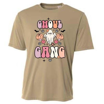 Halloween Day Ghoul Gang Ghost Retro Halloween Cooling Performance Crew T-Shirt