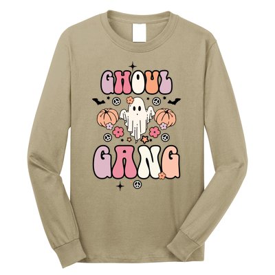 Halloween Day Ghoul Gang Ghost Retro Halloween Long Sleeve Shirt