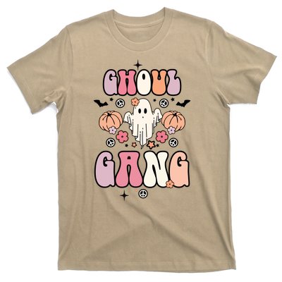 Halloween Day Ghoul Gang Ghost Retro Halloween T-Shirt