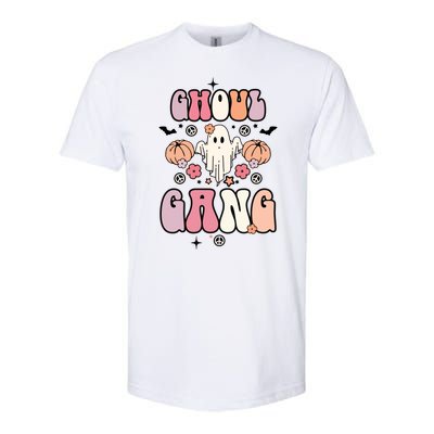 Halloween Day Ghoul Gang Ghost Retro Halloween Softstyle CVC T-Shirt