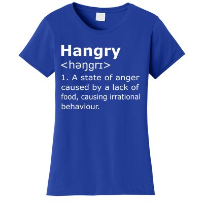 Hangry Definition Gift Women's T-Shirt