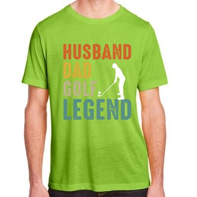 Husband Dad Golf Legend Meaningful Gift Adult ChromaSoft Performance T-Shirt