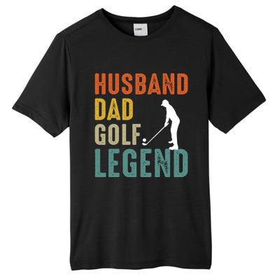 Husband Dad Golf Legend Meaningful Gift Tall Fusion ChromaSoft Performance T-Shirt