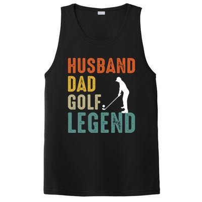 Husband Dad Golf Legend Meaningful Gift PosiCharge Competitor Tank