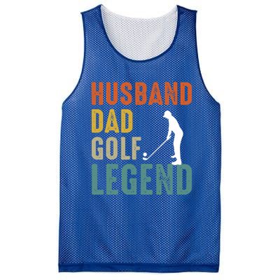 Husband Dad Golf Legend Meaningful Gift Mesh Reversible Basketball Jersey Tank