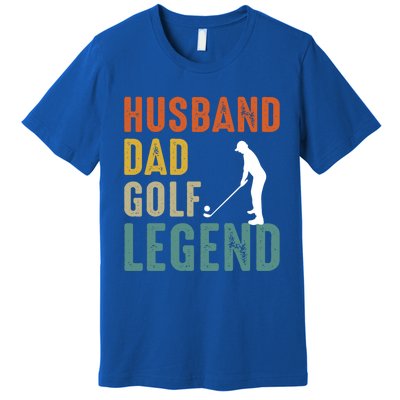 Husband Dad Golf Legend Meaningful Gift Premium T-Shirt