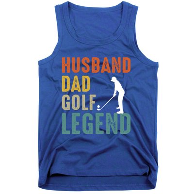 Husband Dad Golf Legend Meaningful Gift Tank Top