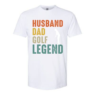 Husband Dad Golf Legend Meaningful Gift Softstyle CVC T-Shirt