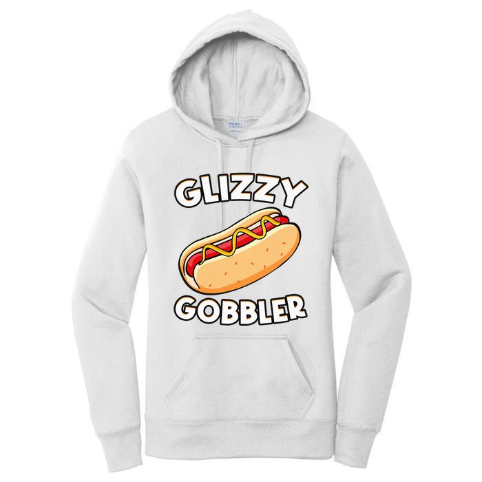 Hot Dog Glizzy Gobbler Number One Glizzy Gladiator Women's Pullover Hoodie