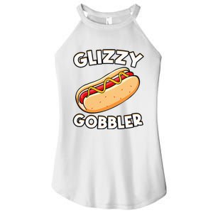 Hot Dog Glizzy Gobbler Number One Glizzy Gladiator Women's Perfect Tri Rocker Tank