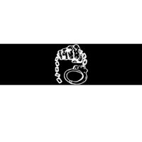 Hand Drawn Handcuff Fist Bumper Sticker