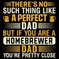 Homebrewer Dad Homebrewing Beer Brewing Fathers Day Gift Cooling Performance Crew T-Shirt