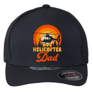 Helicopter Dad Flexfit Unipanel Trucker Cap