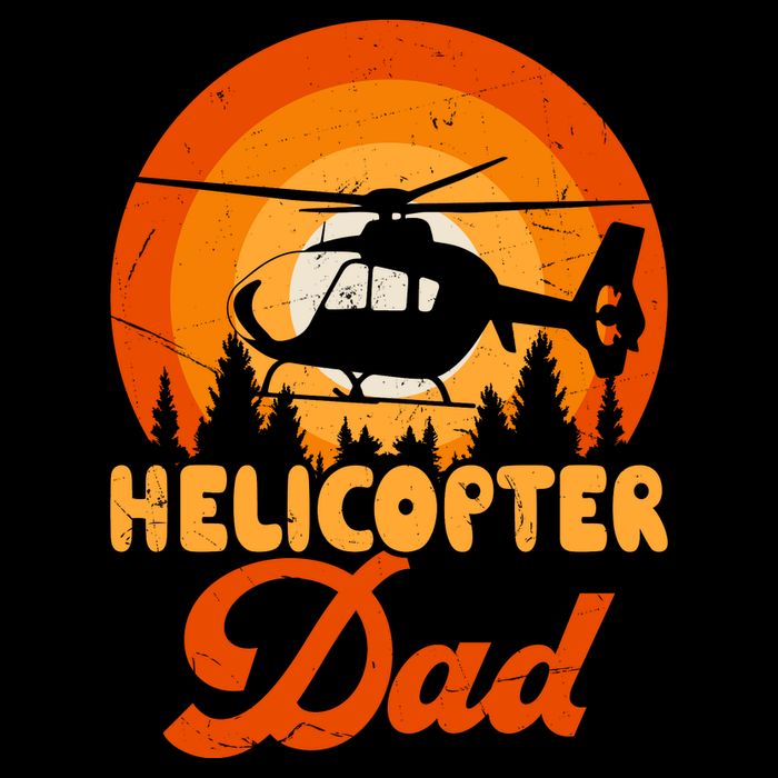 Helicopter Dad Flatbill Hat