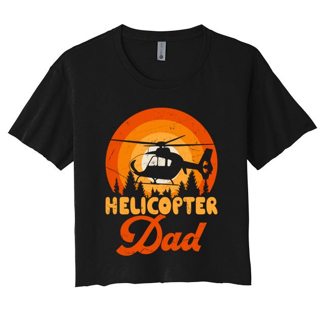 Helicopter Dad Crop Top