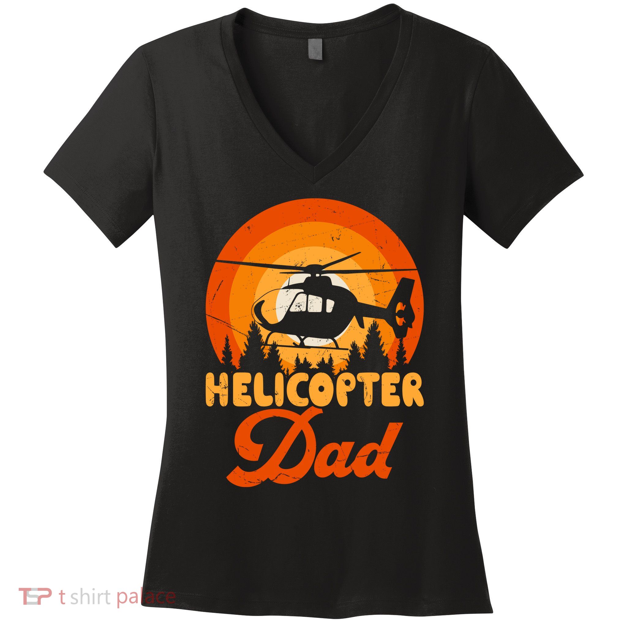 Helicopter Dad Women's V-Neck T-Shirt