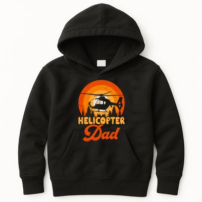 Helicopter Dad Kids Hoodie