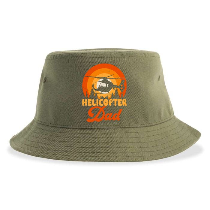 Helicopter Dad Sustainable Bucket Hat