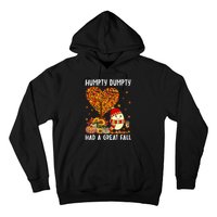 H.umpty D.umpty Had A Great Fall Thanksgiving Autumn Halloween Hoodie