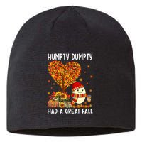 H.umpty D.umpty Had A Great Fall Thanksgiving Autumn Halloween Sustainable Beanie