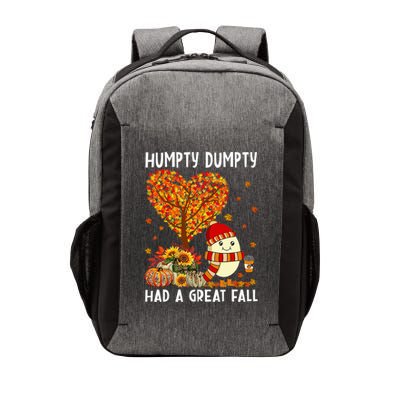 H.umpty D.umpty Had A Great Fall Thanksgiving Autumn Halloween Vector Backpack