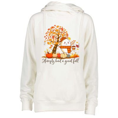 H.U.M.P.T.Y. .D.U.M.P.T.Y Had A Great Fall Thanksgiving Autumn Womens Funnel Neck Pullover Hood