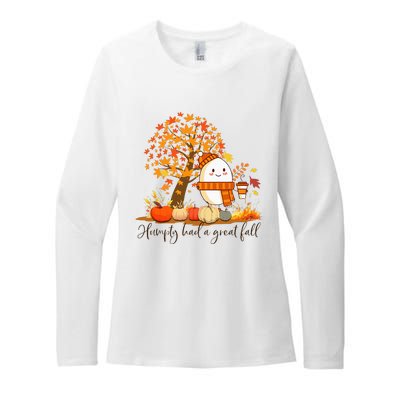 H.U.M.P.T.Y. .D.U.M.P.T.Y Had A Great Fall Thanksgiving Autumn Womens CVC Long Sleeve Shirt