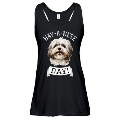 HavANese Day! Havanese Dog Lovers Funny Gift Ladies Essential Flowy Tank