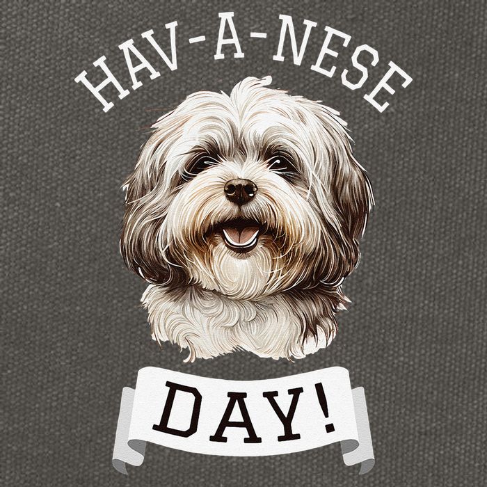 HavANese Day! Havanese Dog Lovers Funny Gift Cotton Canvas Backpack