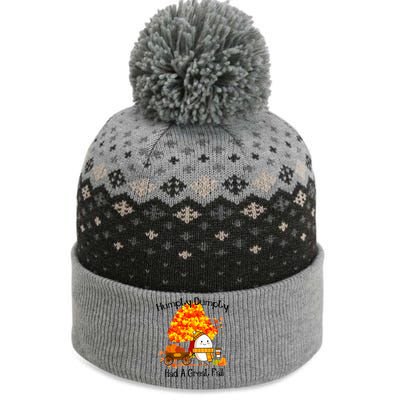 H.Umpty D.Umpty Had A Great Fall Thanksgiving Autumn The Baniff Cuffed Pom Beanie