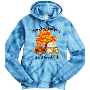 H.Umpty D.Umpty Had A Great Fall Thanksgiving Autumn Tie Dye Hoodie