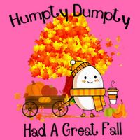 H.Umpty D.Umpty Had A Great Fall Thanksgiving Autumn Stripe Pom Pom Beanie