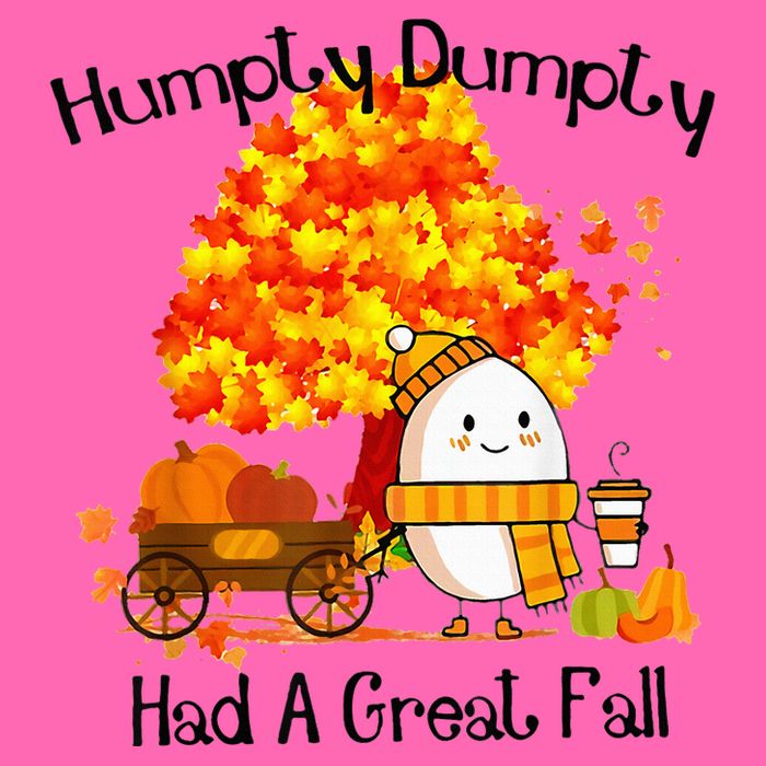 H.Umpty D.Umpty Had A Great Fall Thanksgiving Autumn Stripe Pom Pom Beanie